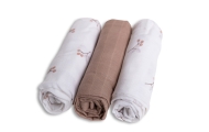 PIELUCHA BAMBUS 3 PAK 70X80