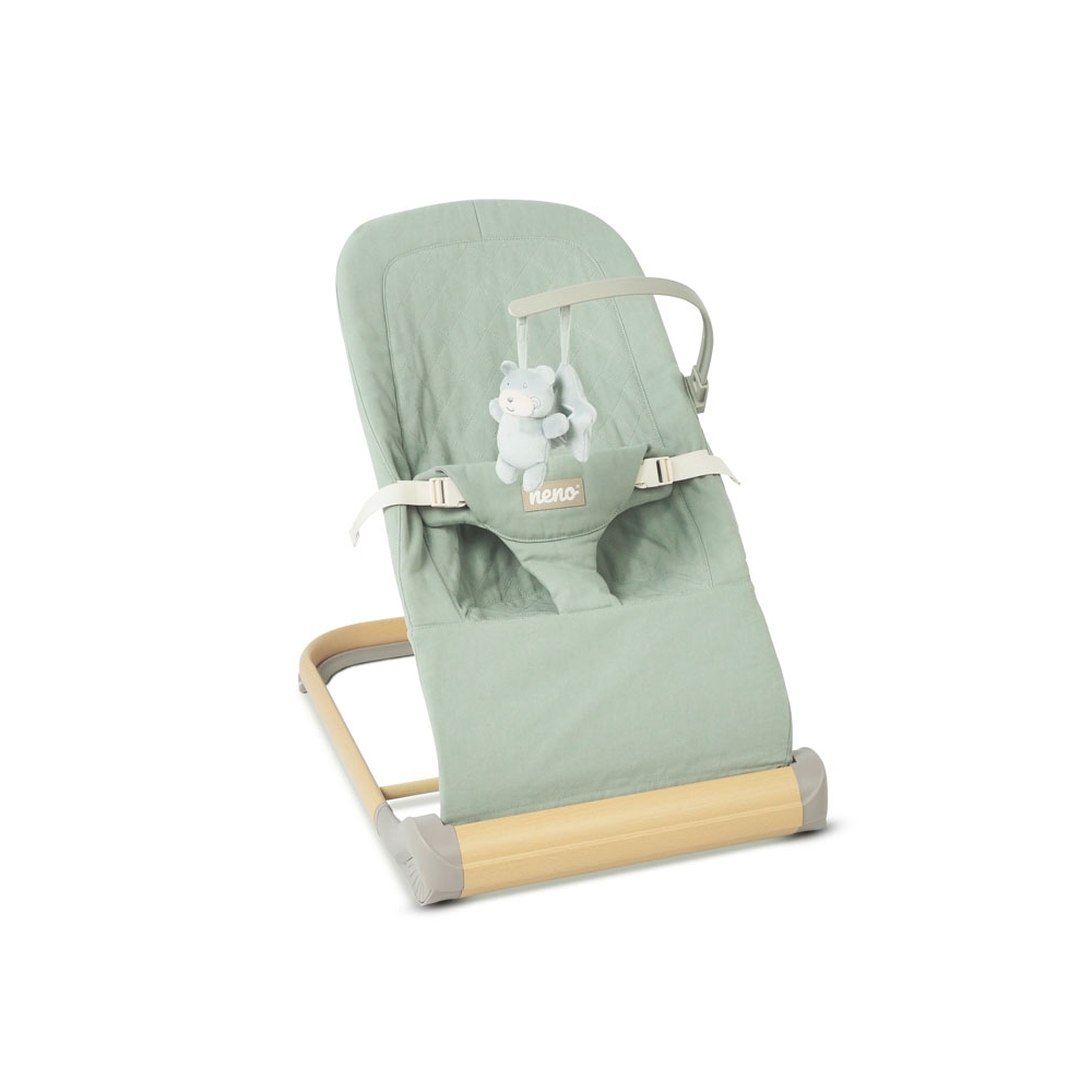 Neno NESSO LIGHT GREEN leżaczek dla dzieci
