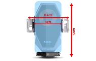 Automatinis automobilinis laikiklis su belaidžio įkrovimo funkcija Xblitz FX8 Elegance-Namai, laisvalaikis, turizmas, Turizmas, 