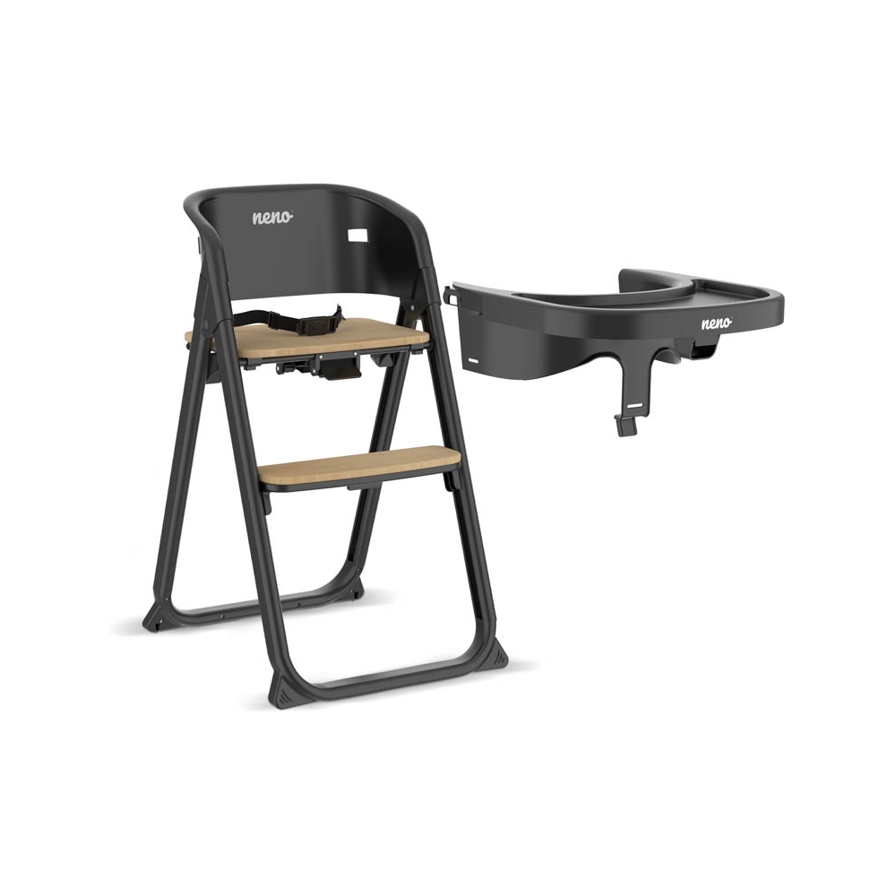 Daugiafunkcinė maitinimo kėdutė Neno SAPORI 4-in-1 Black-kgtrend-e-vaikas