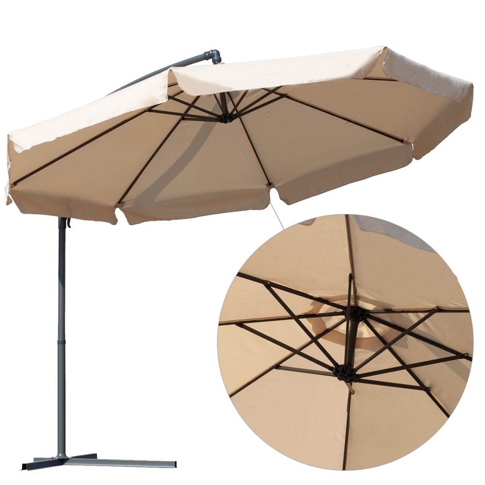 Żagiel ogrodowy AURA RECT 4x5m grey
