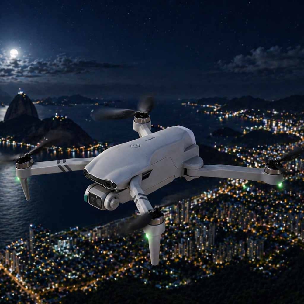 RC dronas 4DRC F10 FPV kamera wifi LED 3.7V-Žaislai, Auto ir transporto žaislai, Dronai-e-vaikas