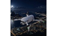 RC dronas 4DRC F10 FPV kamera wifi LED 3.