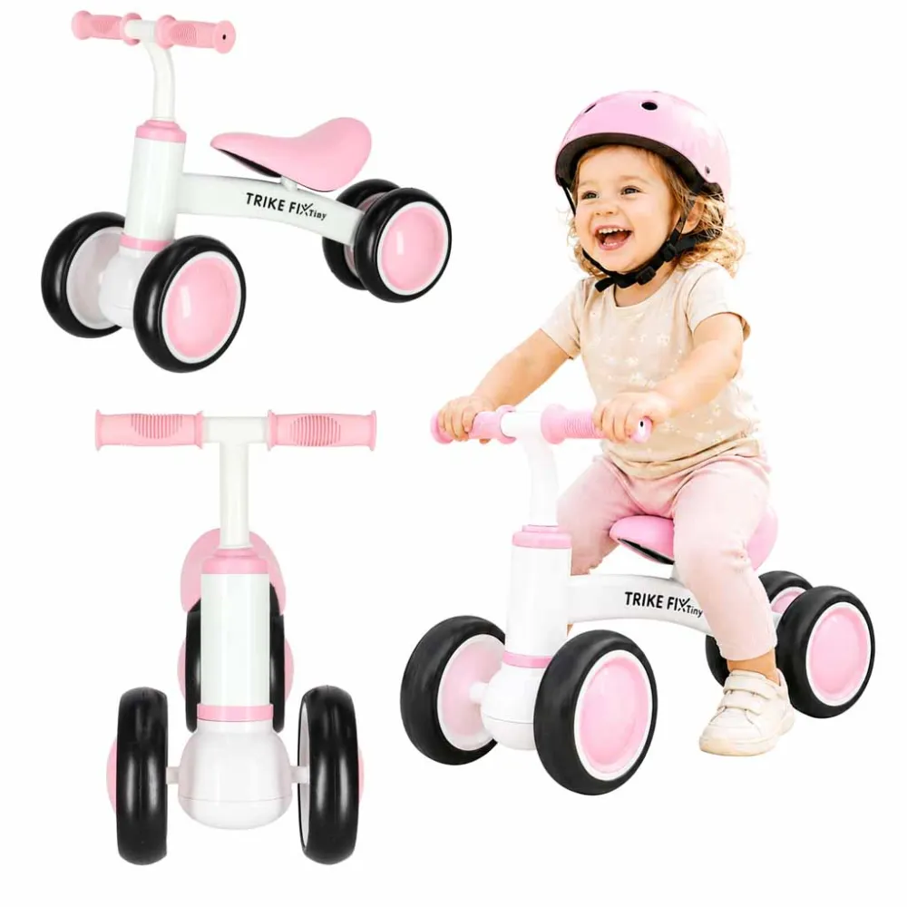 Balansinis dviratis Trike Fix Tiny V2, rožinis-Judėjimui, Balansiniai dviratukai-e-vaikas