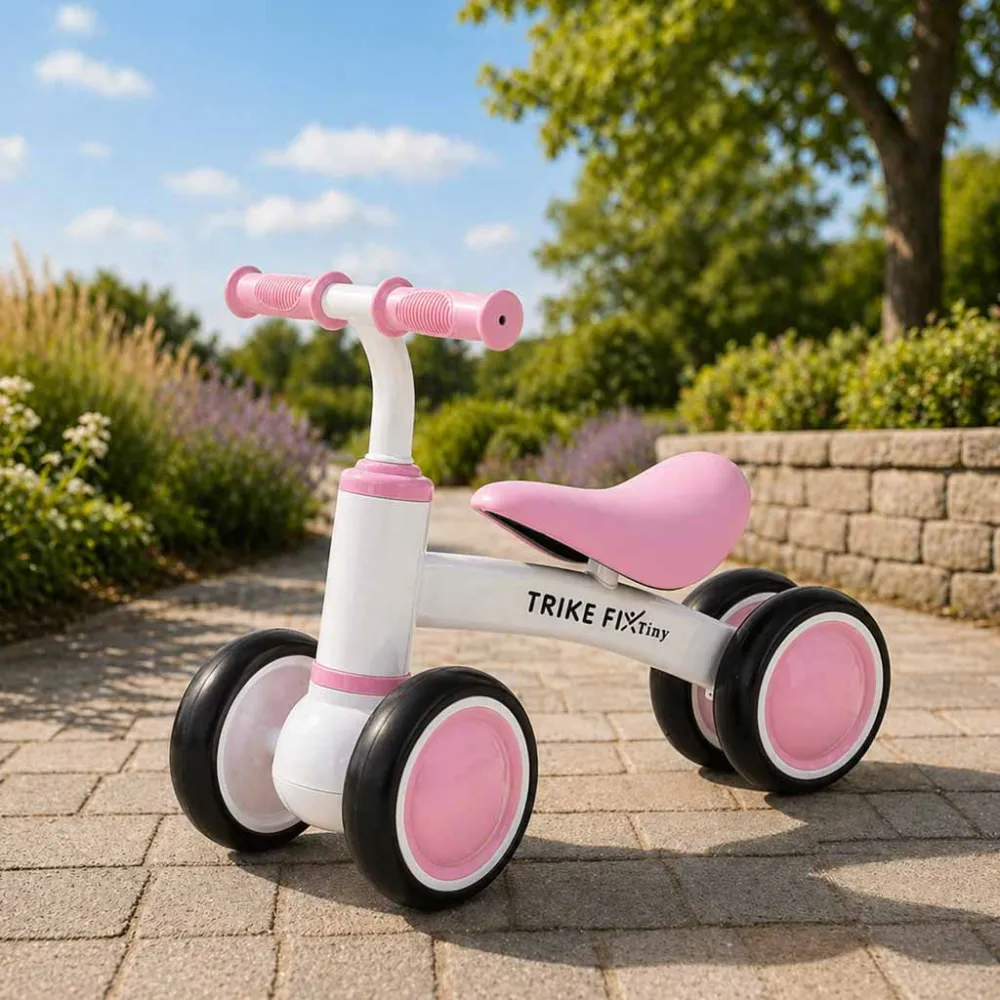 Balansinis dviratis Trike Fix Tiny V2, rožinis-Judėjimui, Balansiniai dviratukai-e-vaikas