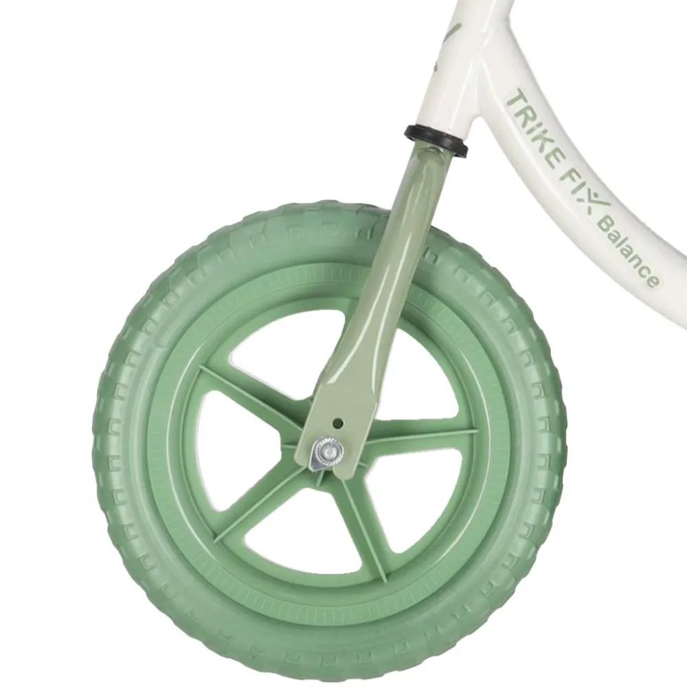 Balansinis dviratis su skambučiu Trike Fix Balance, žalias-Judėjimui, Balansiniai dviratukai-e-vaikas