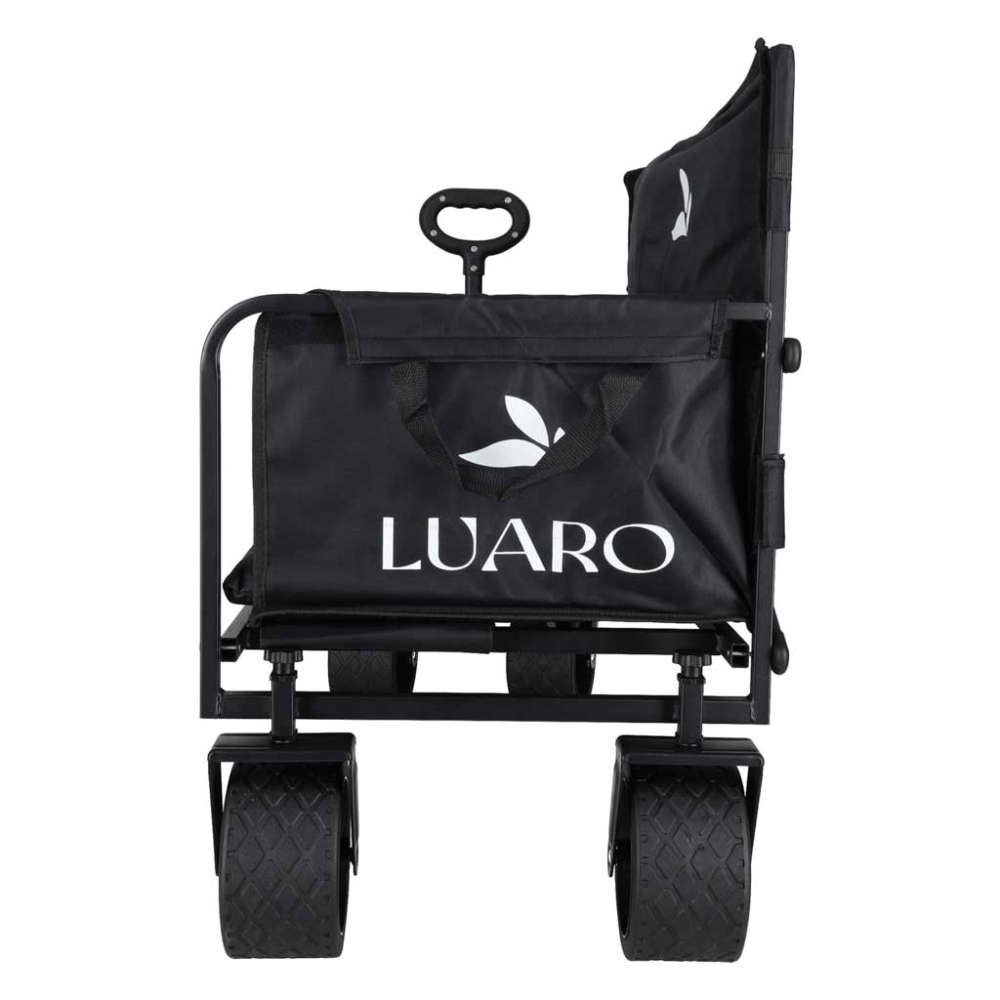 Sulankstomas transportavimo vežimėlis LUARO su sėdyne ir atlošu-IKONKA-e-vaikas