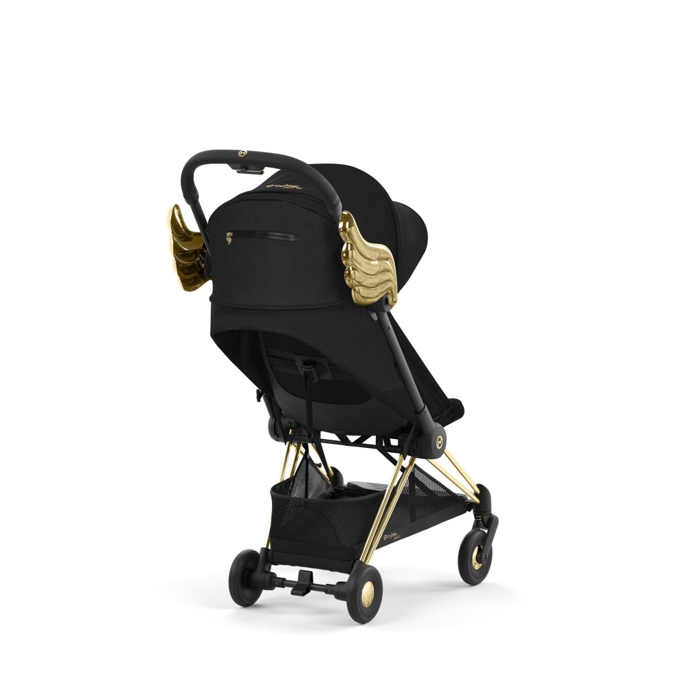 Sportinis vežimėlis Cybex COYA Wings, Black-Vaikiški vežimėliai, Sportiniai vežimėliai-e-vaikas