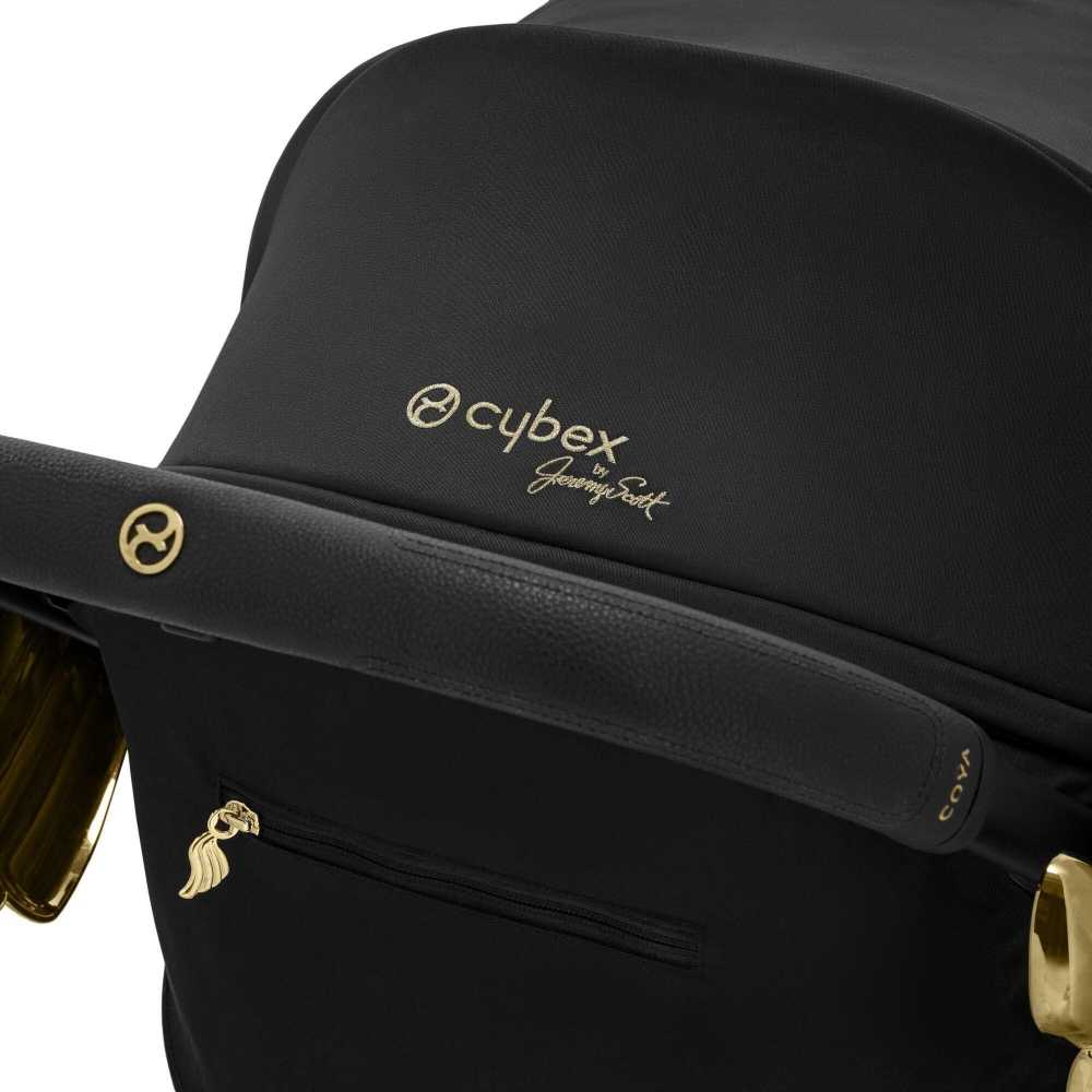 Sportinis vežimėlis Cybex COYA Wings, Black-Vaikiški vežimėliai, Sportiniai vežimėliai-e-vaikas