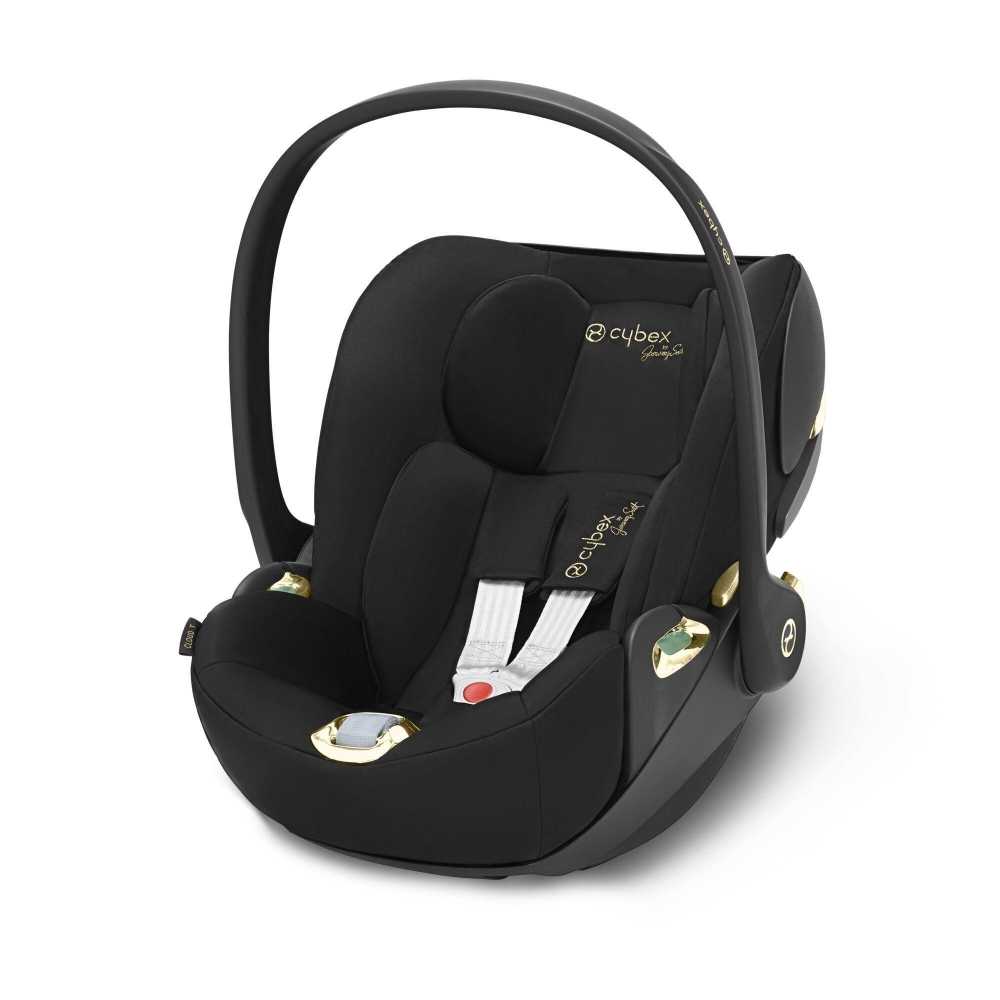 Automobilinė kėdutė Cybex CLOUD T I-SIZE Wings, Black-Automobilinės kėdutės, 0-13 kg-e-vaikas