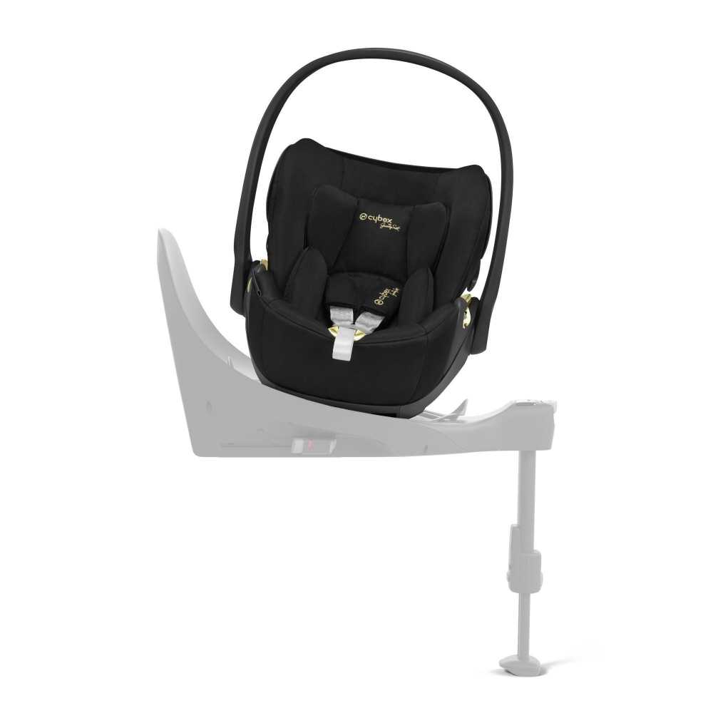 Automobilinė kėdutė Cybex CLOUD T I-SIZE Wings, Black-Automobilinės kėdutės, 0-13 kg-e-vaikas