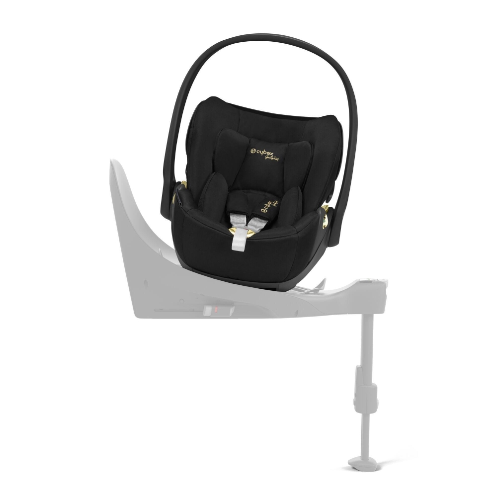 Automobilinė kėdutė Cybex CLOUD T I-SIZE Wings, Black-Automobilinės kėdutės, 0-13 kg-e-vaikas