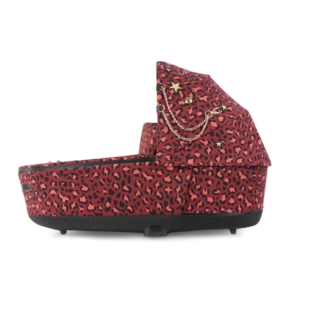 Lopšys Cybex PRIAM Lux Rosenrot Red-Vaikiški vežimėliai, Lopšiai ir rėmai-e-vaikas