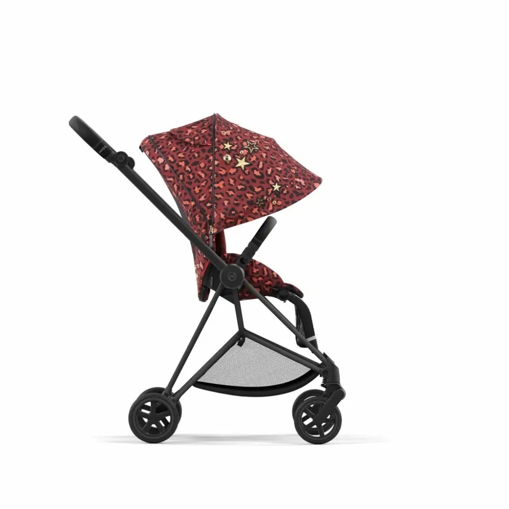 Sėdynės audinys Cybex MIOS Rosenrot Red-Vaikiški vežimėliai, Lopšiai ir rėmai-e-vaikas