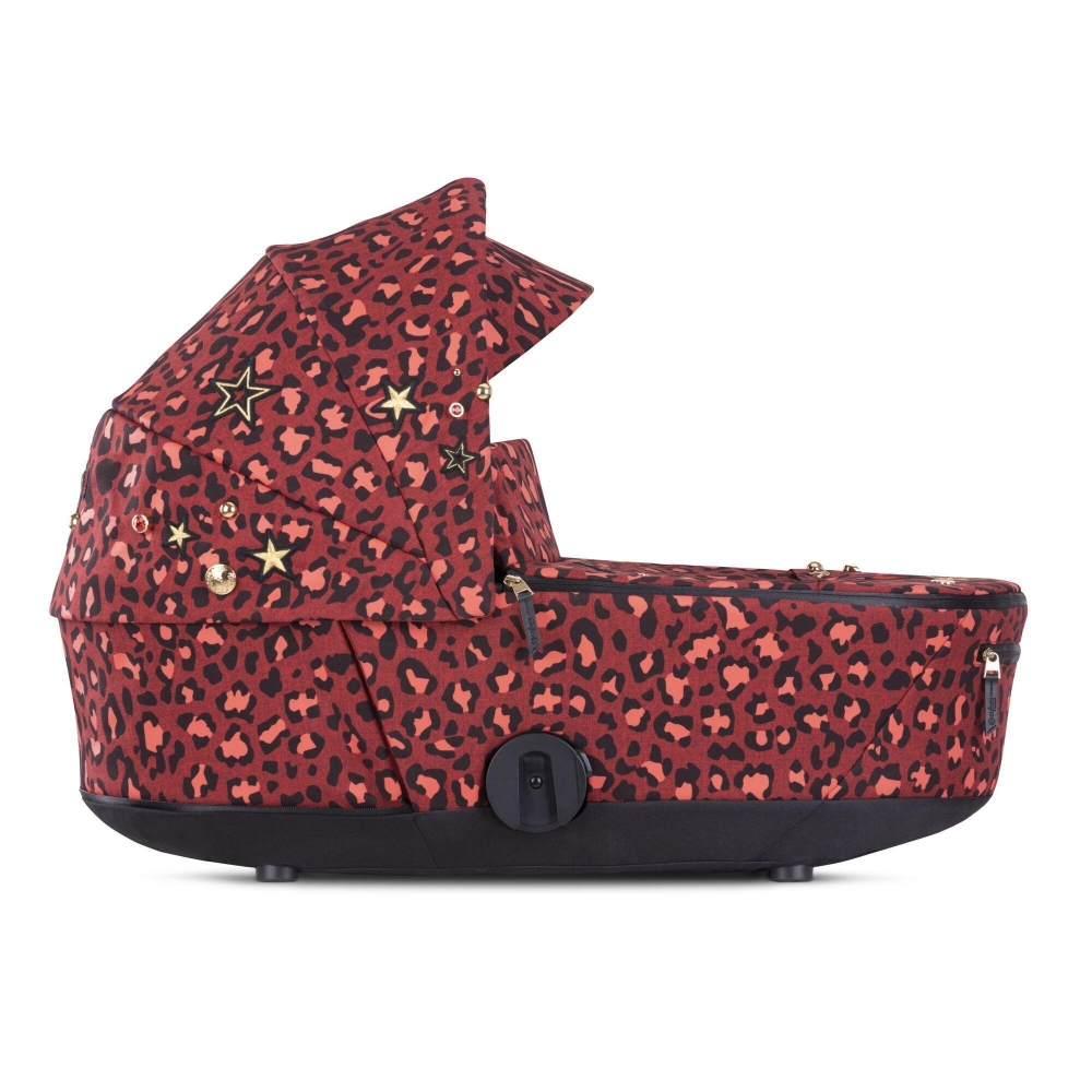 Lopšys Cybex MIOS Lux Rosenrot Red-Vaikiški vežimėliai, Lopšiai ir rėmai-e-vaikas