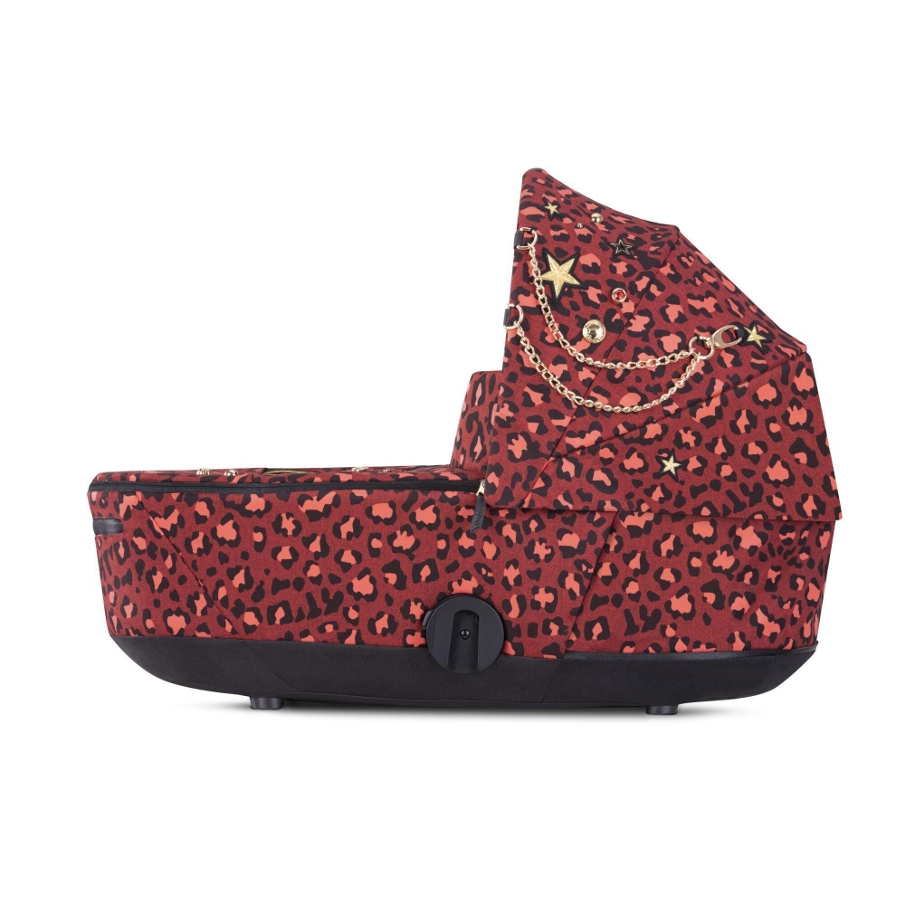Lopšys Cybex MIOS Lux Rosenrot Red-Vaikiški vežimėliai, Lopšiai ir rėmai-e-vaikas