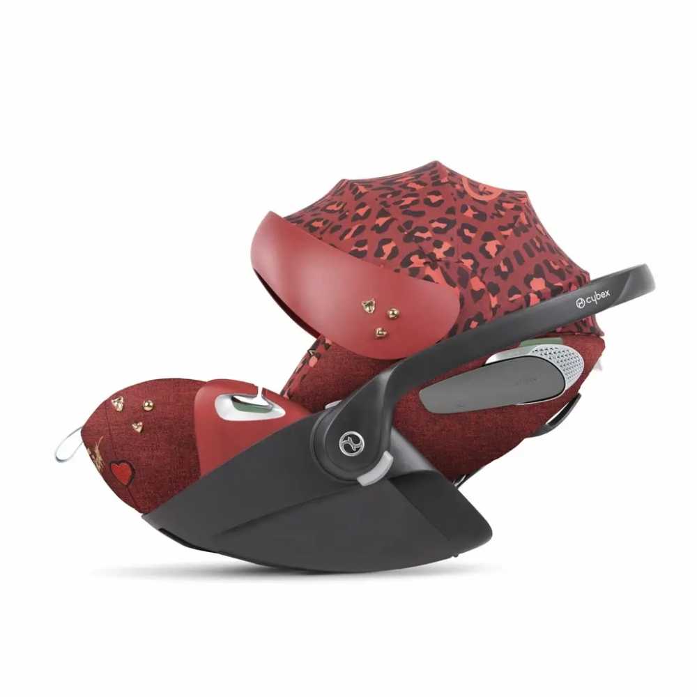 Automobilinė kėdutė Cybex CLOUD T I-SIZE Rosenrot Red-Automobilinės kėdutės, 0-13 kg-e-vaikas