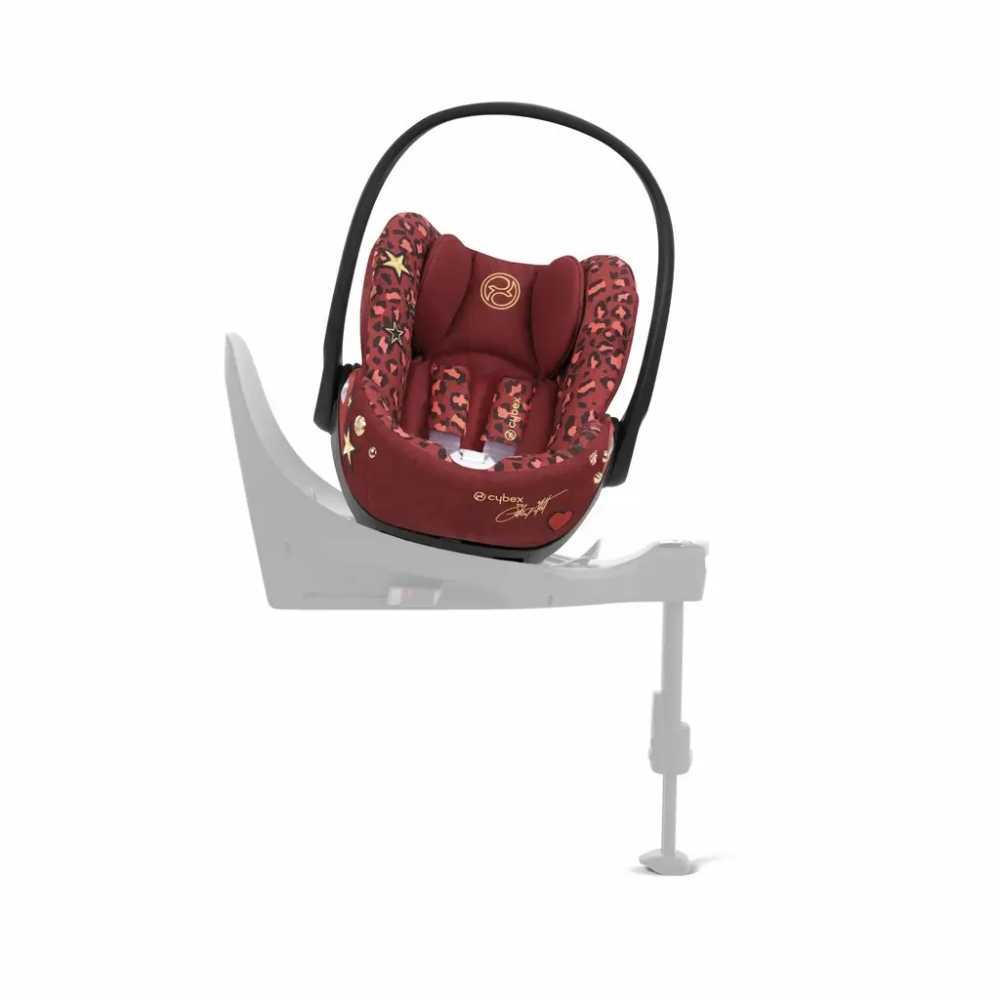 Automobilinė kėdutė Cybex CLOUD T I-SIZE Rosenrot Red-Automobilinės kėdutės, 0-13 kg-e-vaikas