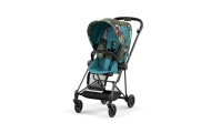 Sėdynės audinys Cybex MIOS WE THE BEST BLUE mid turquoise-Vaikiški vežimėliai, Lopšiai ir rėmai-e-vaikas