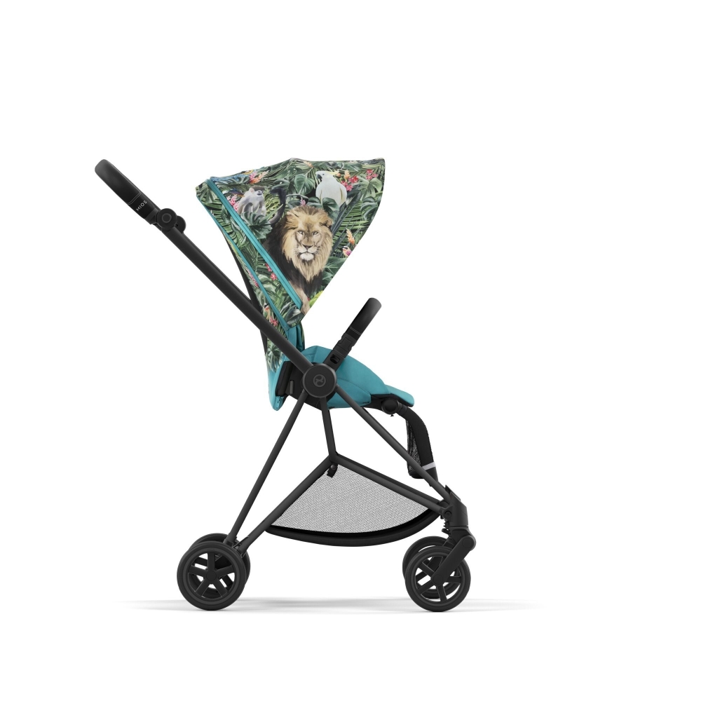 Sėdynės audinys Cybex MIOS WE THE BEST BLUE mid turquoise-Vaikiški vežimėliai, Lopšiai ir rėmai-e-vaikas