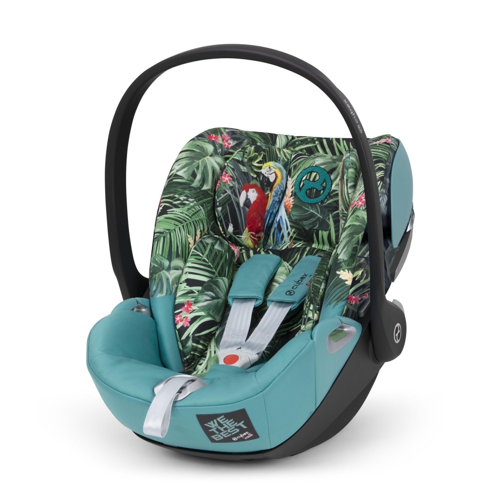 Automobilinė kėdutė Cybex CLOUD T I-SIZE WE THE BEST BLUE mid turquoise-Automobilinės kėdutės, 0-13 kg-e-vaikas
