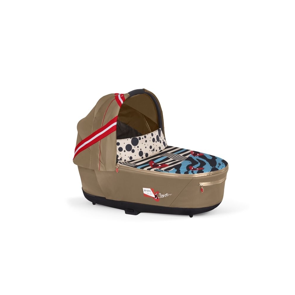 Lopšys Cybex PRIAM Lux One Love, multicolor-Vaikiški vežimėliai, Lopšiai ir rėmai-e-vaikas