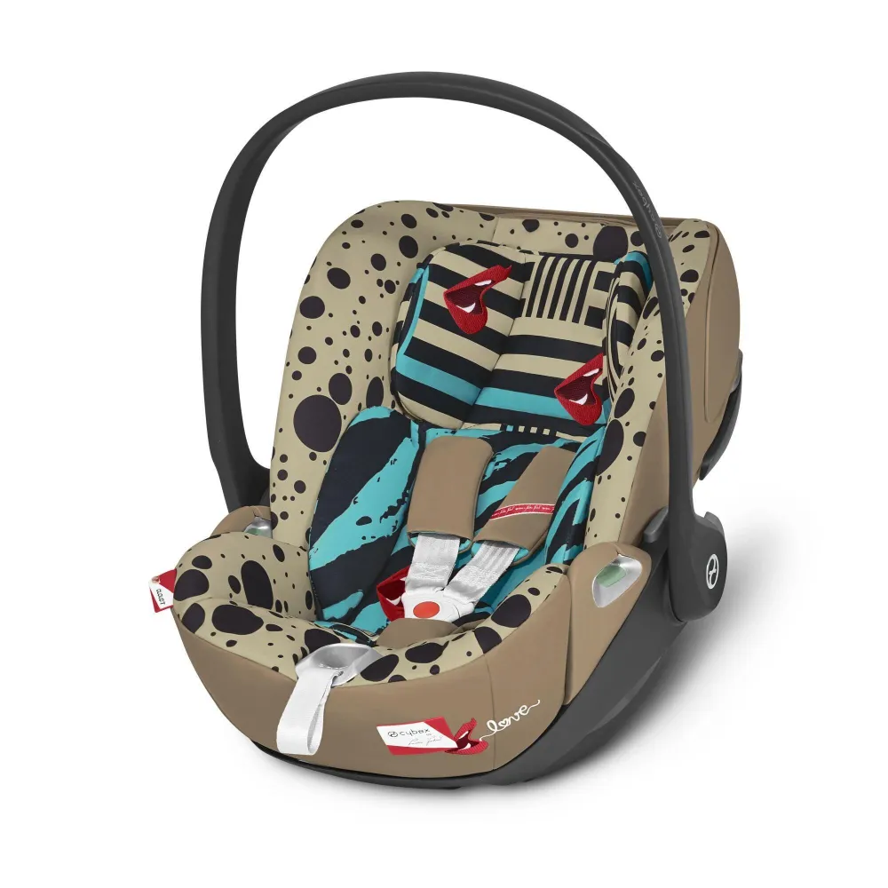 Automobilinė kėdutė Cybex CLOUD T I-SIZE One Love, multicolor-Automobilinės kėdutės, 0-13 kg-e-vaikas
