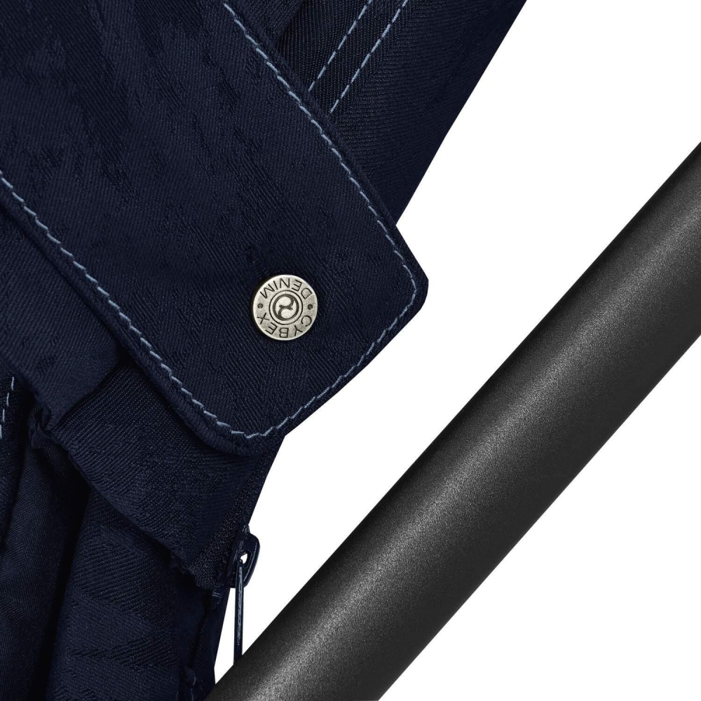 Sėdynės audinys Cybex MIOS Rebellious Luxury Denim Blue-Vaikiški vežimėliai, Lopšiai ir rėmai-e-vaikas