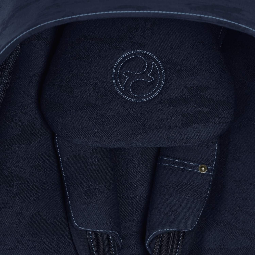 Sėdynės audinys Cybex MIOS Rebellious Luxury Denim Blue-Vaikiški vežimėliai, Lopšiai ir rėmai-e-vaikas