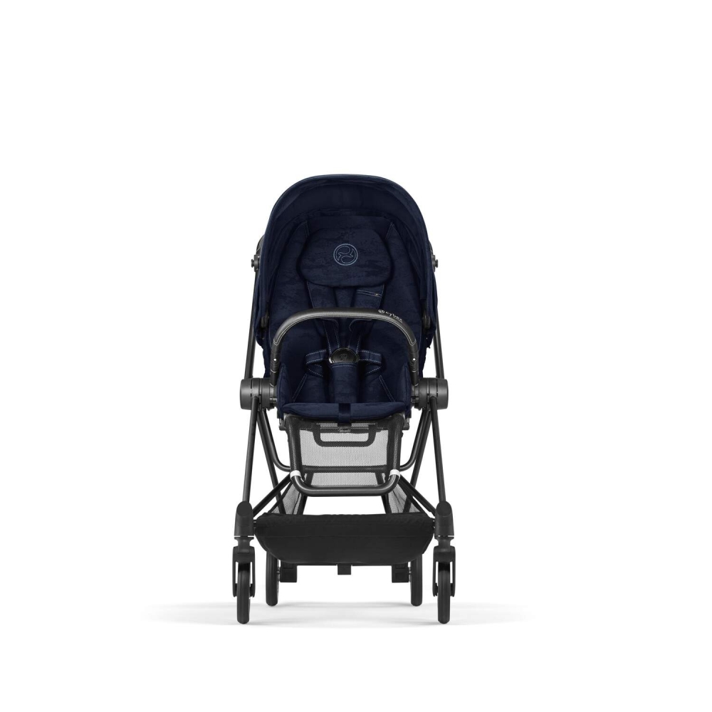 Sėdynės audinys Cybex MIOS Rebellious Luxury Denim Blue-Vaikiški vežimėliai, Lopšiai ir rėmai-e-vaikas