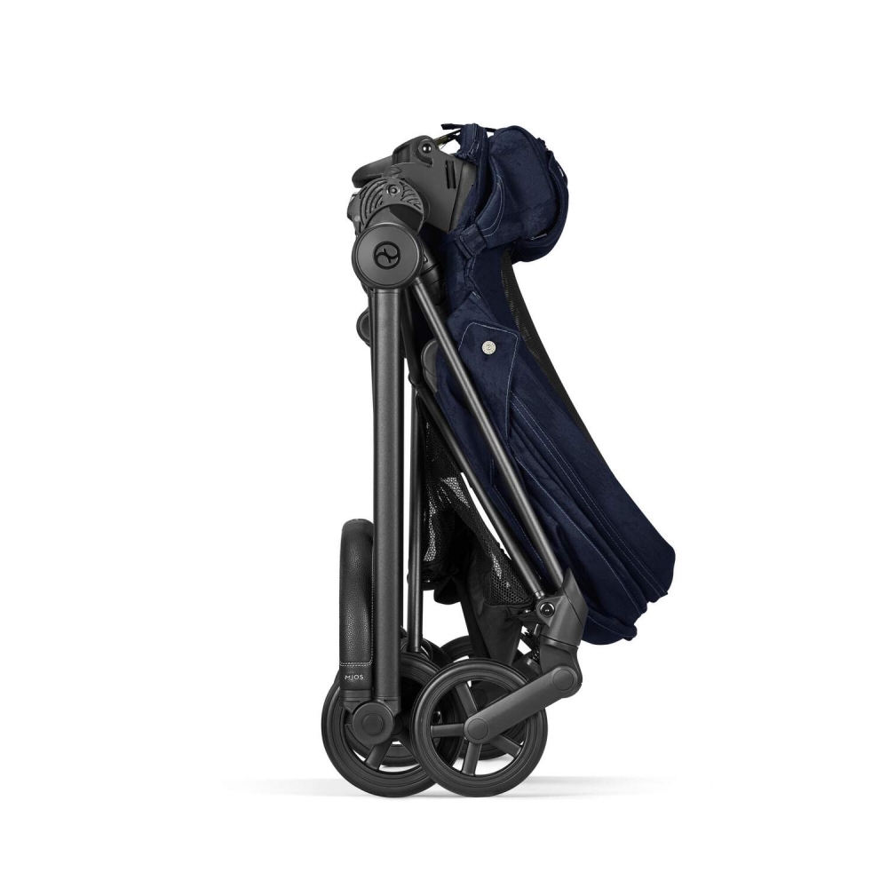Sėdynės audinys Cybex MIOS Rebellious Luxury Denim Blue-Vaikiški vežimėliai, Lopšiai ir rėmai-e-vaikas