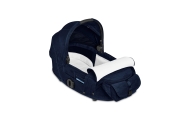 Lopšys Cybex MIOS Lux Rebellious Luxury Denim Blue-Vaikiški vežimėliai, Lopšiai ir rėmai-e-vaikas