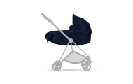 Lopšys Cybex MIOS Lux Rebellious Luxury Denim Blue-Vaikiški vežimėliai, Lopšiai ir rėmai-e-vaikas