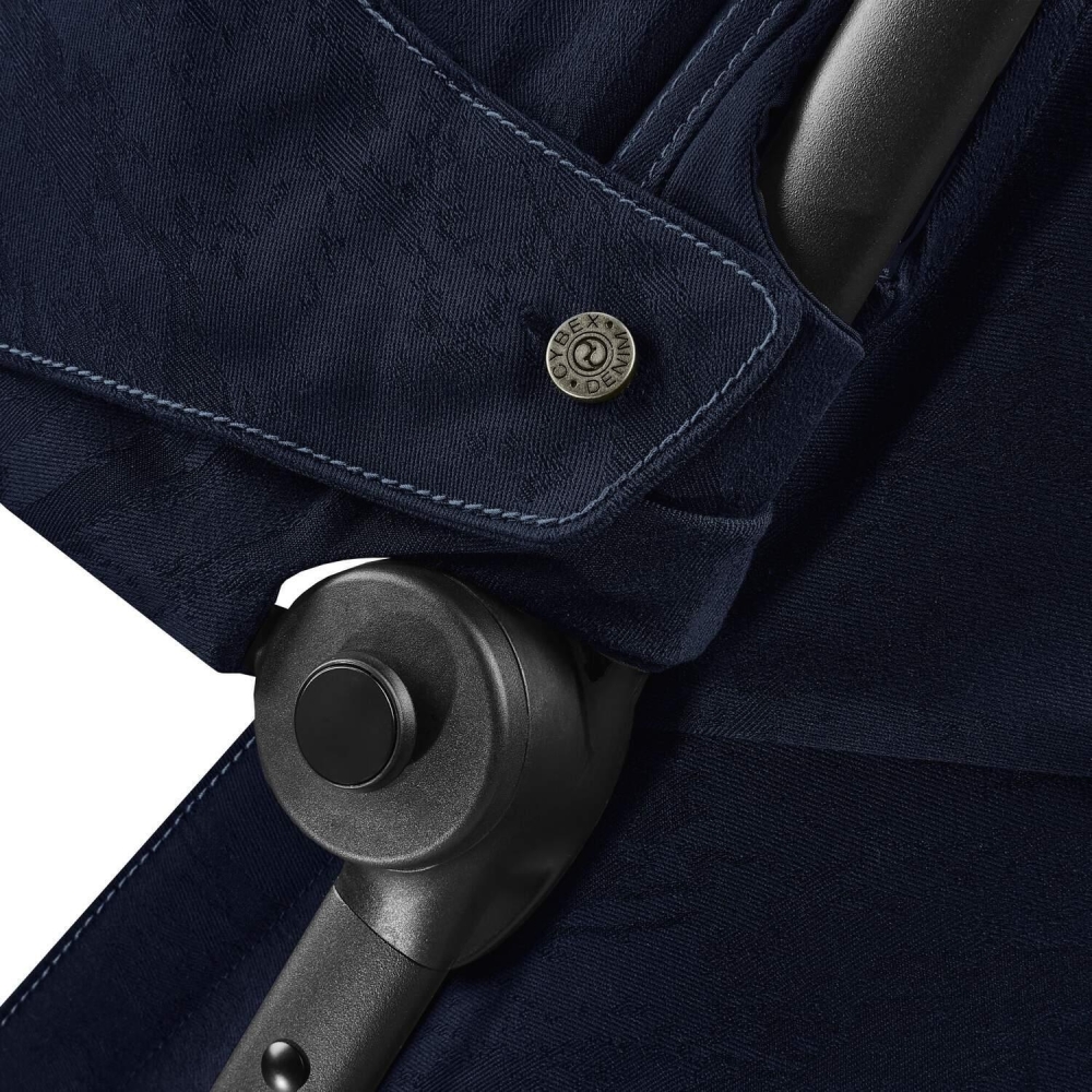 Sportinis vežimėlis Cybex COYA Rebellious Luxury Denim Blue-Vaikiški vežimėliai, Sportiniai vežimėliai-e-vaikas