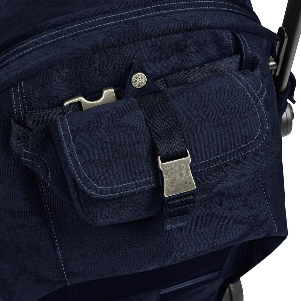 Sportinis vežimėlis Cybex COYA Rebellious Luxury Denim Blue-Vaikiški vežimėliai, Sportiniai vežimėliai-e-vaikas