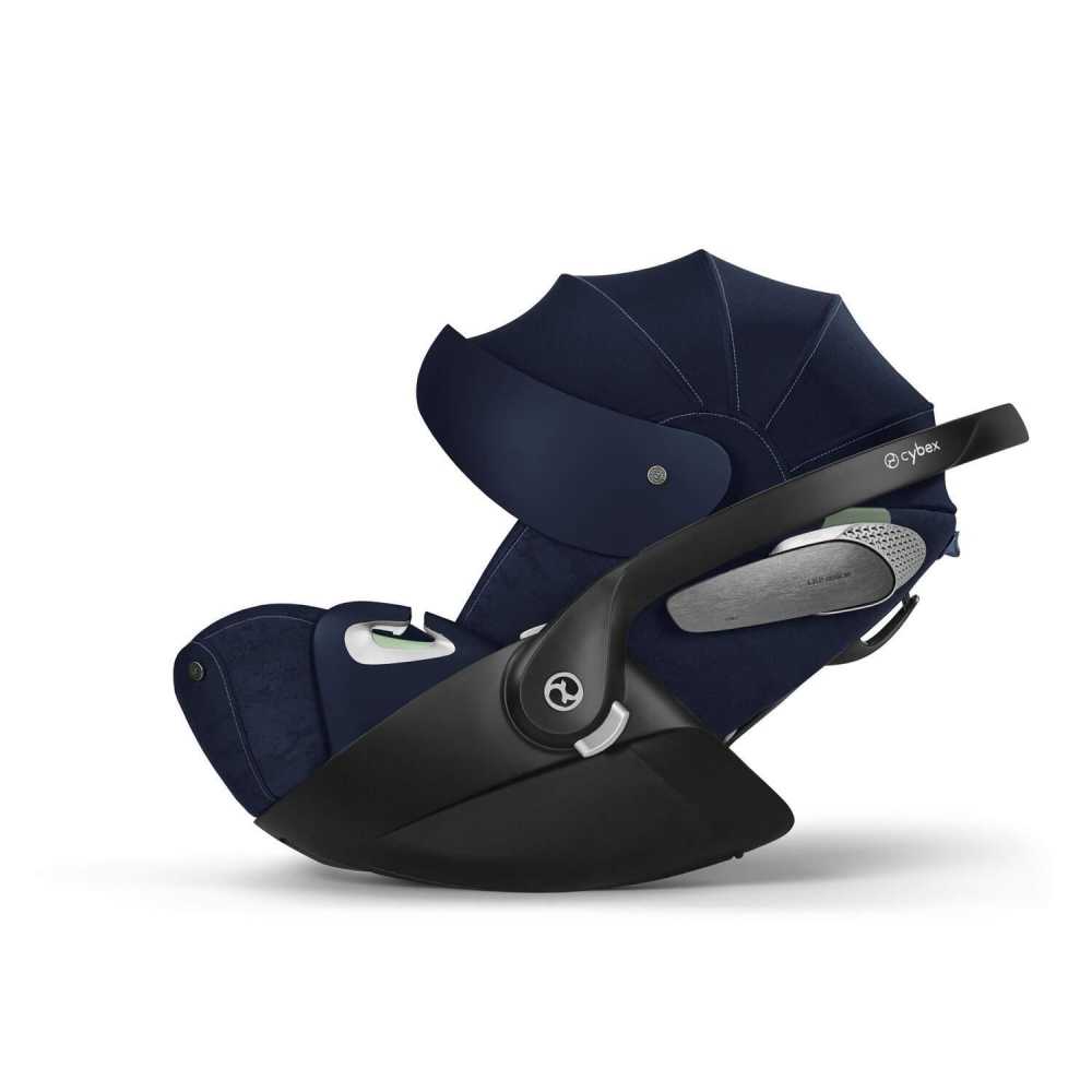 Automobilinė kėdutė Cybex CLOUD T I-SIZE Rebellious Luxury Denim Blue-Vaikiški vežimėliai, Lopšiai ir rėmai-e-vaikas
