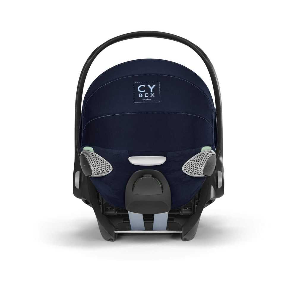 Automobilinė kėdutė Cybex CLOUD T I-SIZE Rebellious Luxury Denim Blue-Vaikiški vežimėliai, Lopšiai ir rėmai-e-vaikas