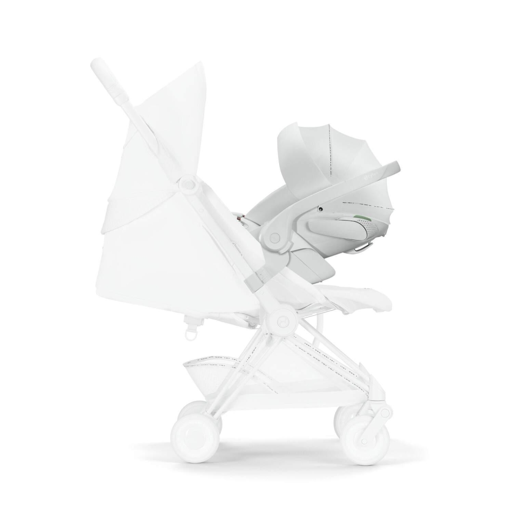Automobilinė kėdutė Cybex CLOUD T I-SIZE Urban Mobility White-Automobilinės kėdutės, 0-13 kg-e-vaikas