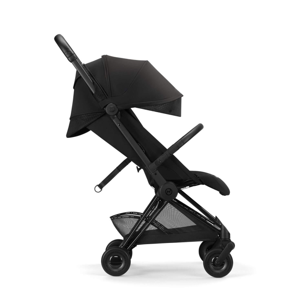 Sportinis vežimėlis Cybex COYA Urban Mobility Black-Vaikiški vežimėliai, Sportiniai vežimėliai-e-vaikas
