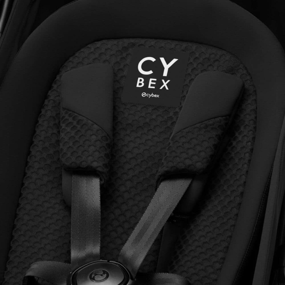 Sportinis vežimėlis Cybex COYA Urban Mobility Black-Vaikiški vežimėliai, Sportiniai vežimėliai-e-vaikas