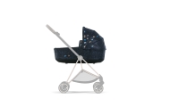 Lopšys Cybex MIOS Lux Jewels of Nature, dark blue-Vaikiški vežimėliai, Lopšiai ir rėmai-e-vaikas