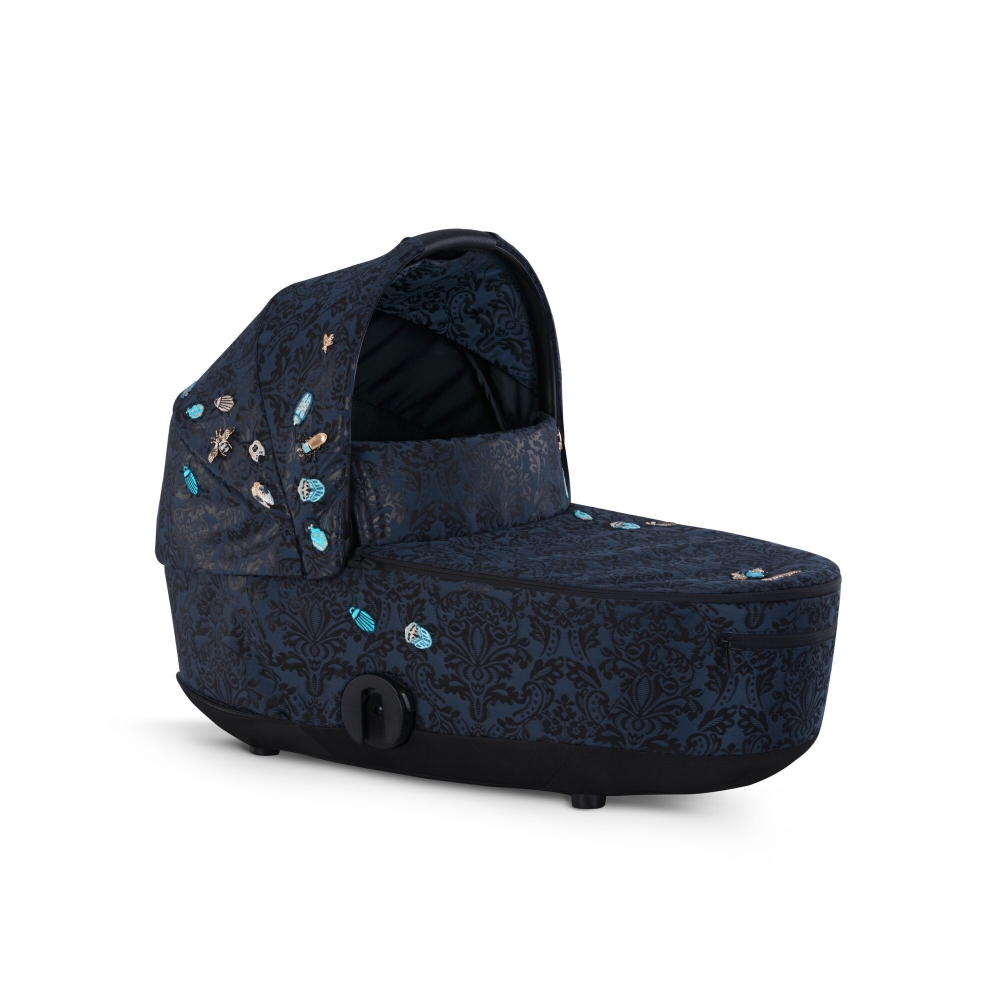 Lopšys Cybex MIOS Lux Jewels of Nature, dark blue-Vaikiški vežimėliai, Lopšiai ir rėmai-e-vaikas