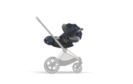Automobilinė kėdutė Cybex CLOUD T I-SIZE Jewels of Nature, dark blue-Vaikiški vežimėliai, Lopšiai ir rėmai-e-vaikas