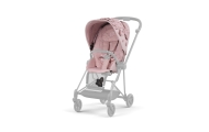 Sėdynės audinys Cybex MIOS SIMPLY FLOWERS PINK, light pink-Vaikiški vežimėliai, Lopšiai ir rėmai-e-vaikas
