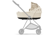 Lopšys Cybex MIOS Lux SIMPLY FLOWERS BEIGE, mid beige-Vaikiški vežimėliai, Lopšiai ir rėmai-e-vaikas