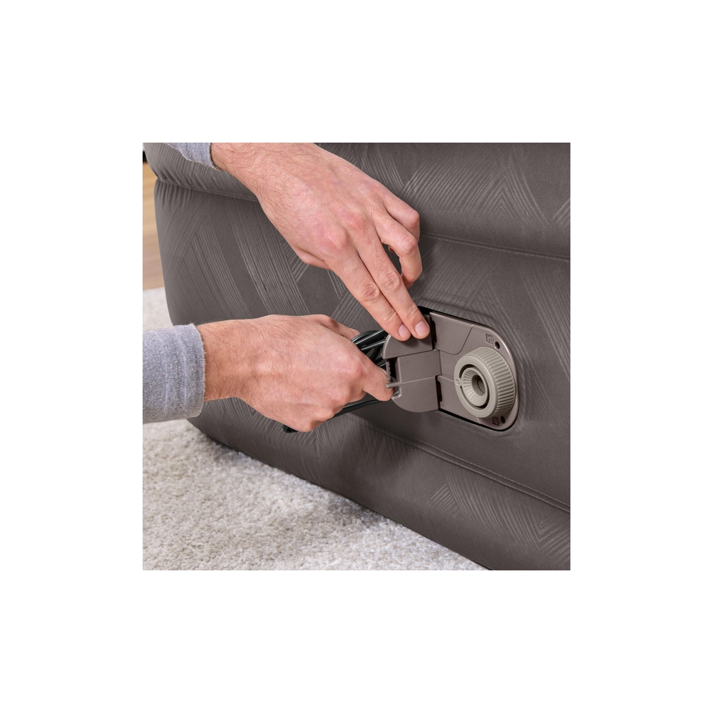 Dvivietis pripučiamas čiužinys su elektrine pompa, 203 x 152 cm, „Bestway“ 69050-Namai, laisvalaikis, turizmas, Pripučiami čiuži