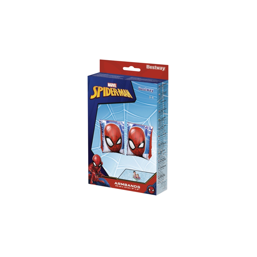 Plaukimo rankovės vaikams Marvel Spider-Man Bestway 98001-Žaislai, Lauko žaislai, Vandens ir smėlio žaislai, Nardymo, plaukimo r