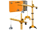 Dźwig Żuraw Budowlany Zdalnie Sterowany RC Przewodowy Obrót 360° 71 cm