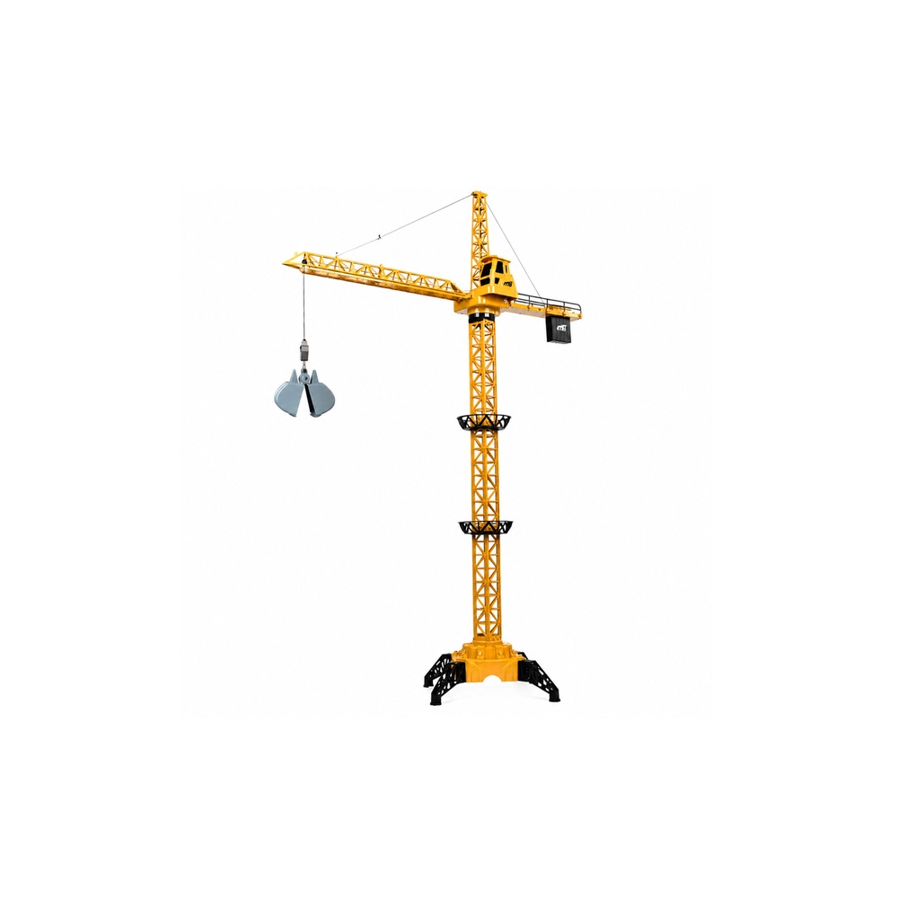 Dźwig Żuraw Budowlany Zdalnie Sterowany RC Przewodowy Obrót 360° 71 cm