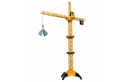 Dźwig Żuraw Budowlany Zdalnie Sterowany RC Przewodowy Obrót 360° 71 cm